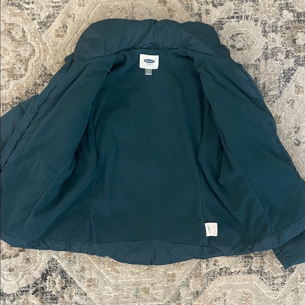 Old Navy Dark Blue Quilted Puffer Jacket - Picture 5 of 5